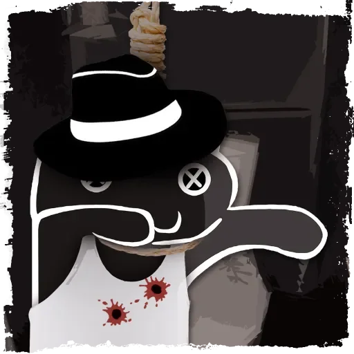 🚽 Стикер «Крёстный Котец» для Telegram