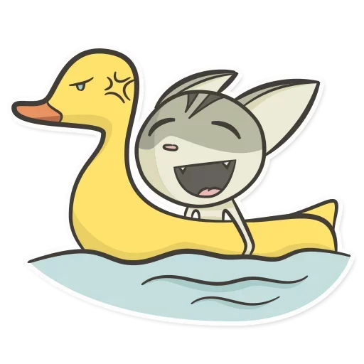 Стикерпак Котеечное Лето для Telegram