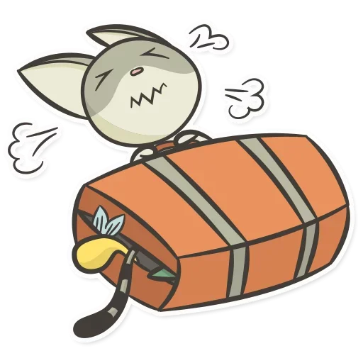 🤬 Стикер «Котеечное Лето» для Telegram