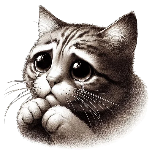 🐱 Стикер «Котэ» для Telegram