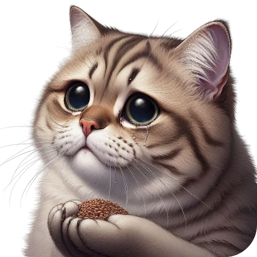 🐱 Стикер «Котэ» для Telegram