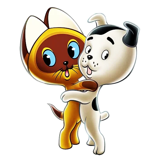 🥰 Стикер «Котёнок по имени Гав» для Telegram