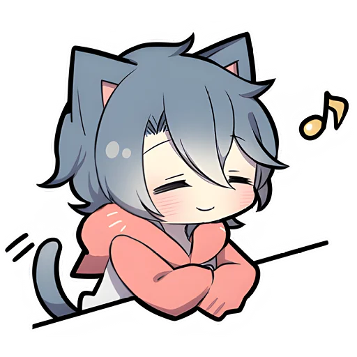 ☺️ Стикер «Котенок Пепе» для Telegram