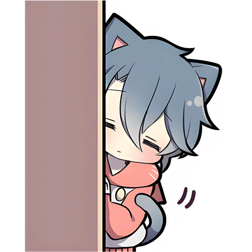 😔 Стикер «Котенок Пепе» для Telegram
