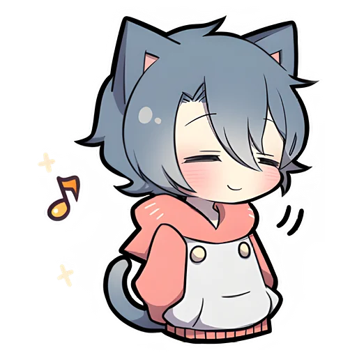 ☺️ Стикер «Котенок Пепе» для Telegram