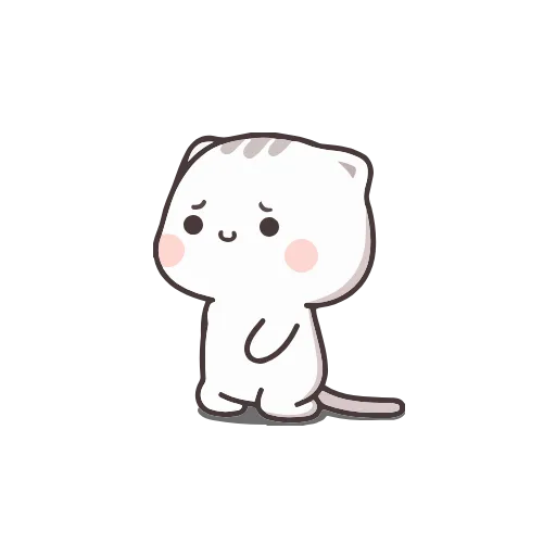 😔 Эмодзи «Котейка» для Telegram