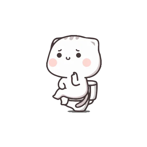 🚽 Эмодзи «Котейка» для Telegram