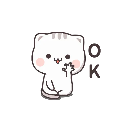 👌 Эмодзи «Котейка» для Telegram