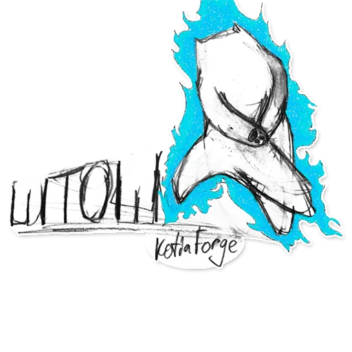 😠 Стикер «Kotia Forge» для Telegram