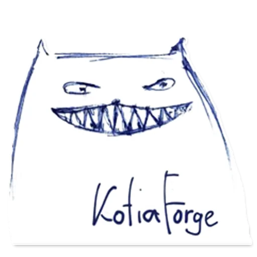 🦷 Стикер «Kotia Forge» для Telegram