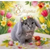 Стикер 52 Котик