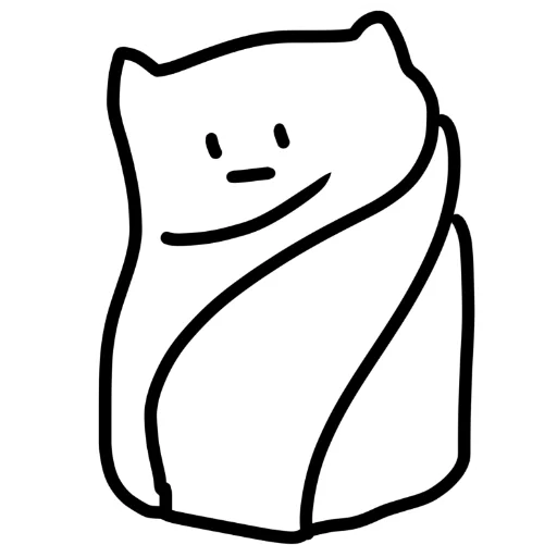 😠 Стикер «котік» для Telegram