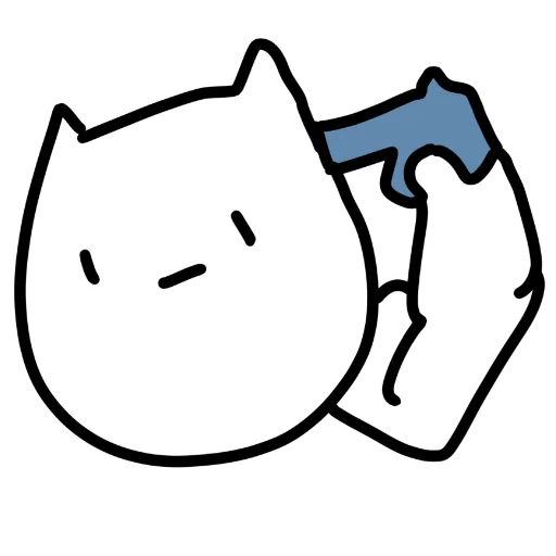 🔫 Стикер «котік» для Telegram