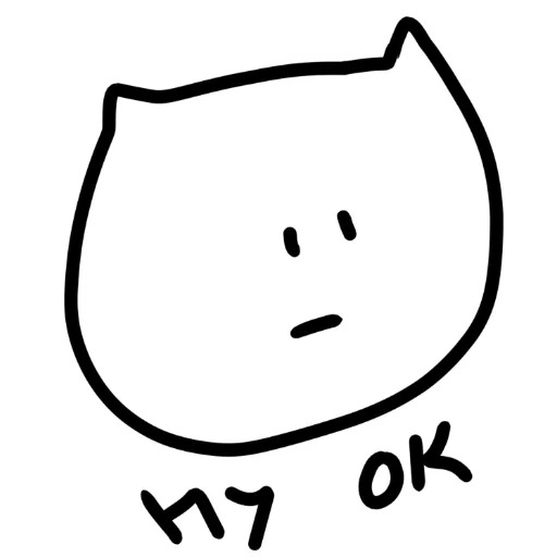 😐 Стикер «котік» для Telegram