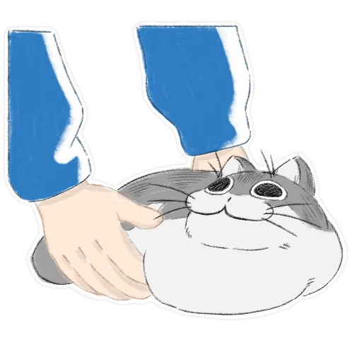 🫠 Стикер «Котик Кирюга» для Telegram