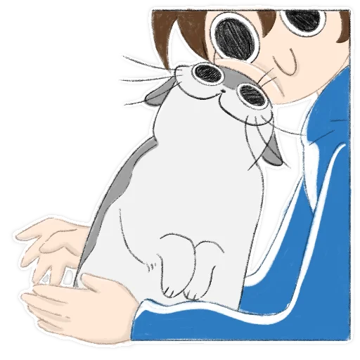 😊 Стикер «Котик Кирюга» для Telegram