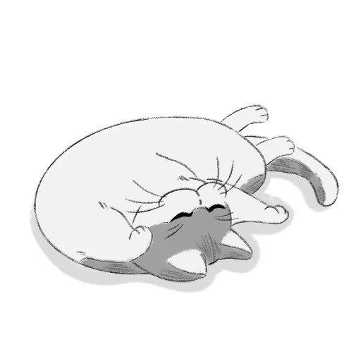 😴 Стикер «Котик Кирюга» для Telegram