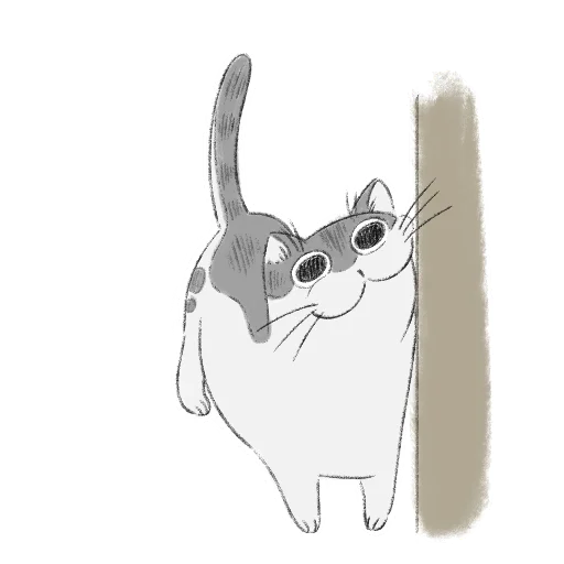 🙃 Стикер «Котик Кирюга» для Telegram