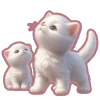 🐈 Эмодзи «Буквы и котики» для Telegram