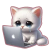 🐈 Эмодзи «Буквы и котики» для Telegram