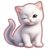 🐈 Эмодзи «Буквы и котики» для Telegram