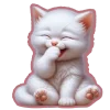 🐈 Эмодзи «Буквы и котики» для Telegram