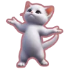 🐈 Эмодзи «Буквы и котики» для Telegram