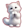 🐈 Эмодзи «Буквы и котики» для Telegram