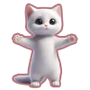 🐈 Эмодзи «Буквы и котики» для Telegram