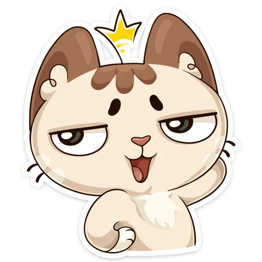 👸 Стикер «Котик» для Telegram