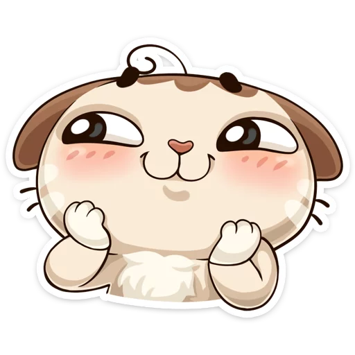 ☺️ Стикер «Котик» для Telegram