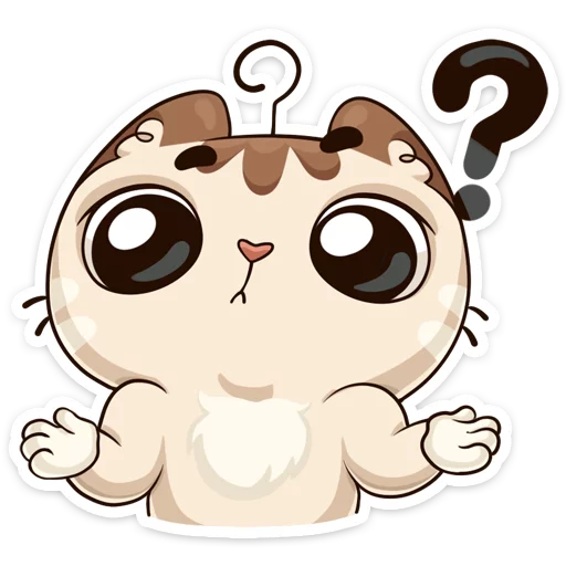 🤔 Стикер «Котик» для Telegram