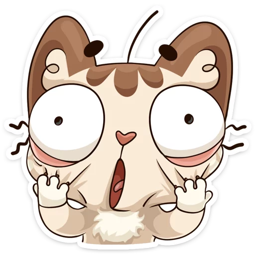 😳 Стикер «Котик» для Telegram