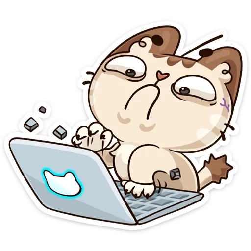 😮 Стикер «Котик» для Telegram