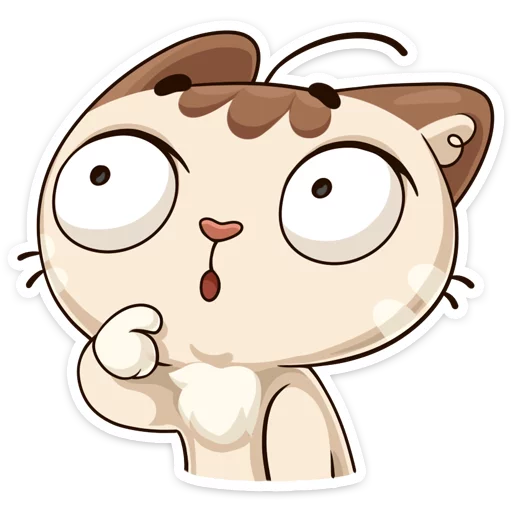 🤔 Стикер «Котик» для Telegram
