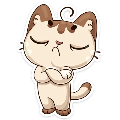 😤 Стикер «Котик» для Telegram
