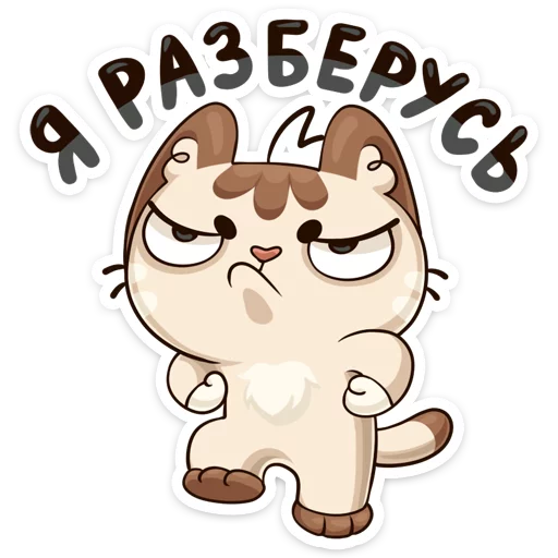👊 Стикер «Котик» для Telegram