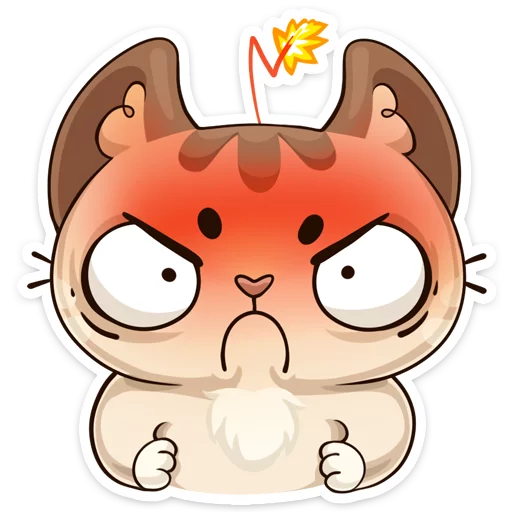 😡 Стикер «Котик» для Telegram