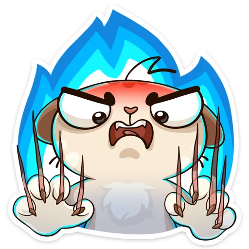 😈 Стикер «Котик» для Telegram