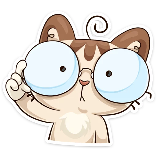 😳 Стикер «Котик» для Telegram