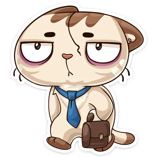 😩 Стикер «Котик» для Telegram