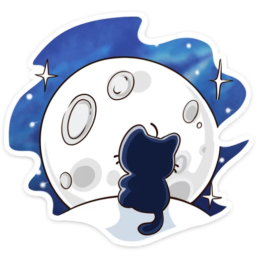🌠 Стикер «Котик» для Telegram