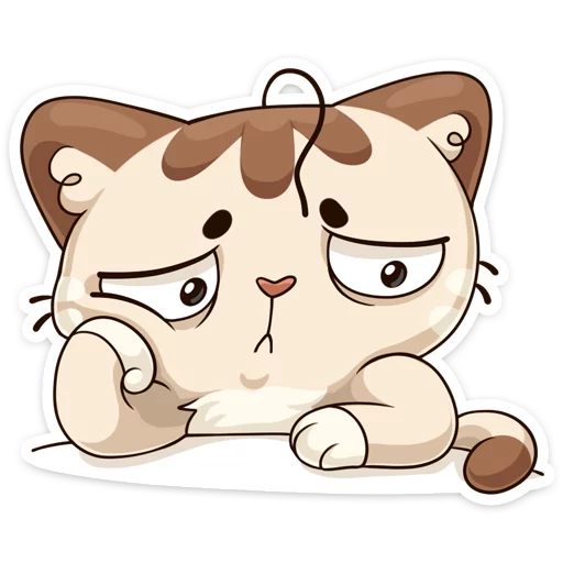 🙁 Стикер «Котик» для Telegram