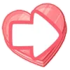 Стикер 45 Emoji Love