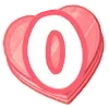 Стикер 58 Emoji Love