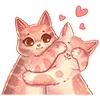 Стикер 11 Emoji Love