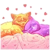 Стикер 10 Emoji Love