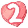 Стикер 50 Emoji Love