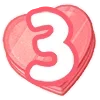 Стикер 51 Emoji Love