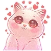 Стикер 25 Emoji Love